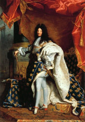 Louis XIV - King of France, Hyacinthe Rigaud work
