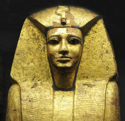 Sarkophag von einem ägyptischen König