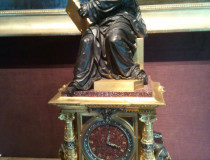 Grande pendule au Philosophe - Jean-François Denière Grande pendule au Philosophe - Jean-François Denière