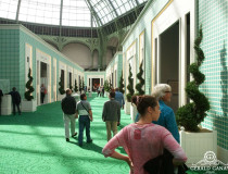 Les allées spacieuses du Grand Palais Les allées spacieuses du Grand Palais