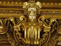 Portrait de Charles Garnier au grand foyer Portrait de Charles Garnier au grand foyer