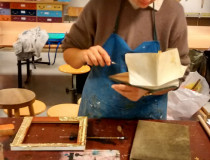 Stage d'initiation à la dorure - Formation dorure à la feuille d'or Stage d'initiation à la dorure - Formation dorure à la feuille d'or