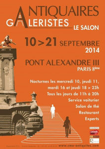 Le salon des Antiquaires et des Galeristes 2014