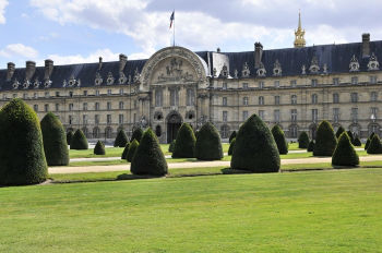 Façade nord de l'hôtel des Invalides